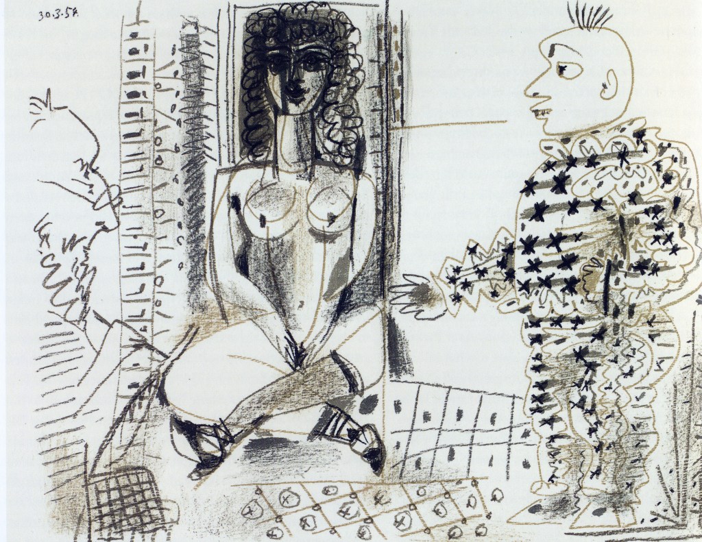 How Picasso Draws Gilot at&nbsp;Gagosian
