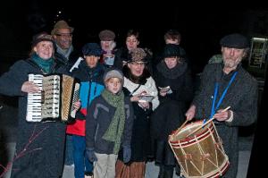 The Carolers on Kingston Road that night!